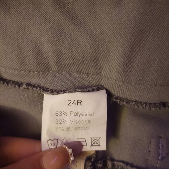 Piper Riding Breeches - Charcoal/grey color | Size: 24R - Picture 5 of 8